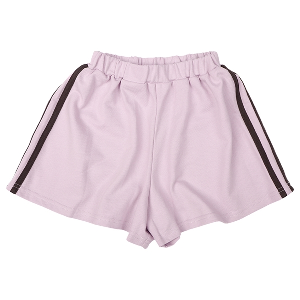 【SALE】[キッズ]脇ラインキュロット パープル パープル 100cm