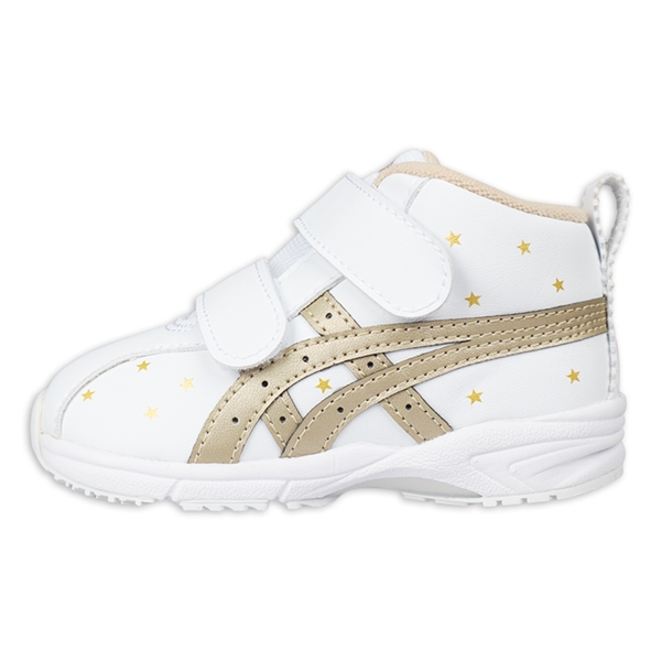 [14.0～15.0cm]アシックスキッズ　ＧＤ．ＲＵＮＮＥＲ　ＢＡＢＹ　ＳＬーＭＩＤ　ゴールド ゴールド 14.0cm