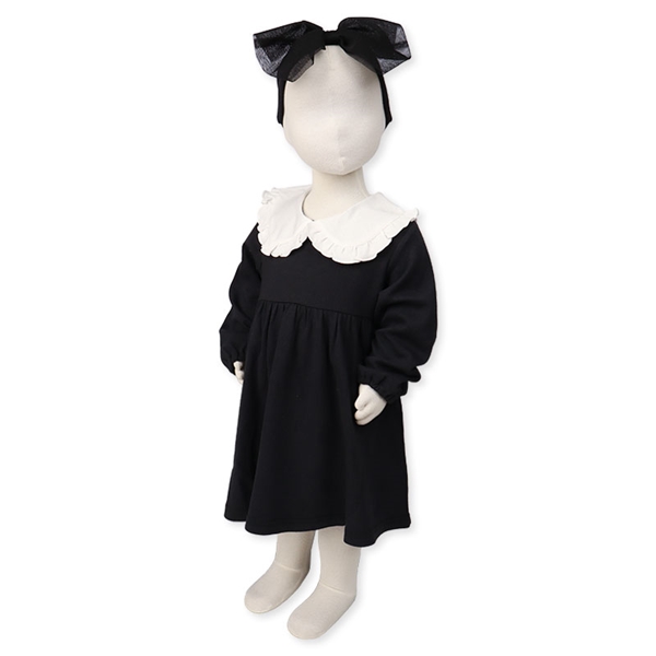 再値下!!【SALE】魔女ワンピース ハロウィン ブラック 70~80cm