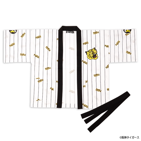 【お買得！】[Mサイズ]阪神コラボ＊ＫＩＤＳ法被 オフホワイト M