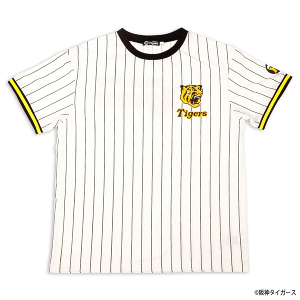 【お買得！】[大人M・Lサイズ]阪神コラボ＊大人Ｔシャツ　ロゴ オフホワイト M