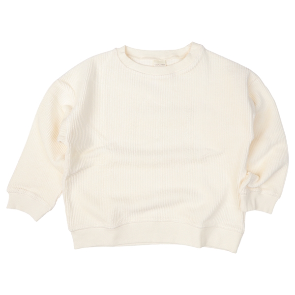【SALE】[キッズ]長袖　トレーナー　ニットコール　アイボリー アイボリー 110cm