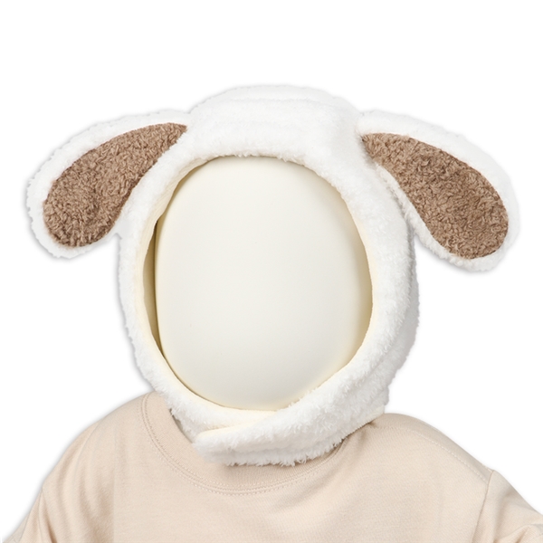 【再値下】【SALE】[44・46cm]フード　アニマルボア オフホワイト オフホワイト 46cm