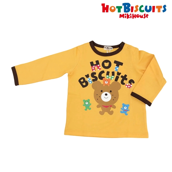 [ベビー] Ｔシャツ イエロー　[ミキハウス　ホットビスケッツ] イエロー 90cm