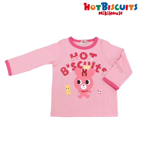 [キッズ] Ｔシャツ ピンク　[ミキハウス　ホットビスケッツ] ピンク 100cm
