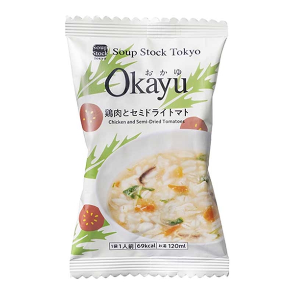 スープストックトーキョー Okayu 鶏肉とセミドライトマト