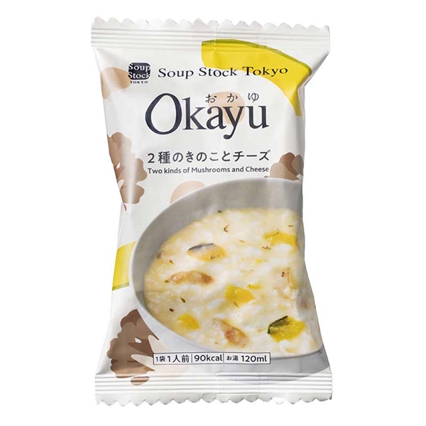 スープストックトーキョー Okayu 2種のきのことチーズ