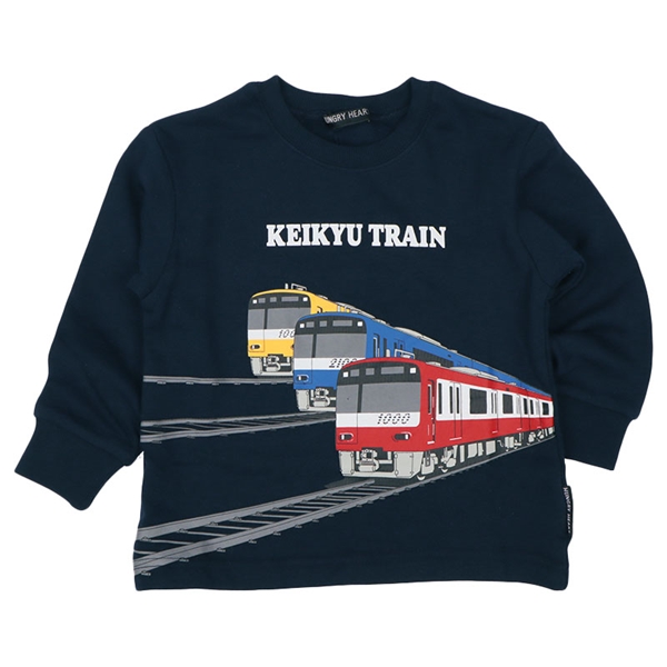 【再値下】【SALE】[ベビー]２５ＨＨ裏毛京急３車種トレ－ナ－ ネイビー ネイビー 90cm