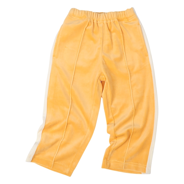 【SALE】[キッズ]ベロアパンツ　PCHY カラシ カラシ 100cm