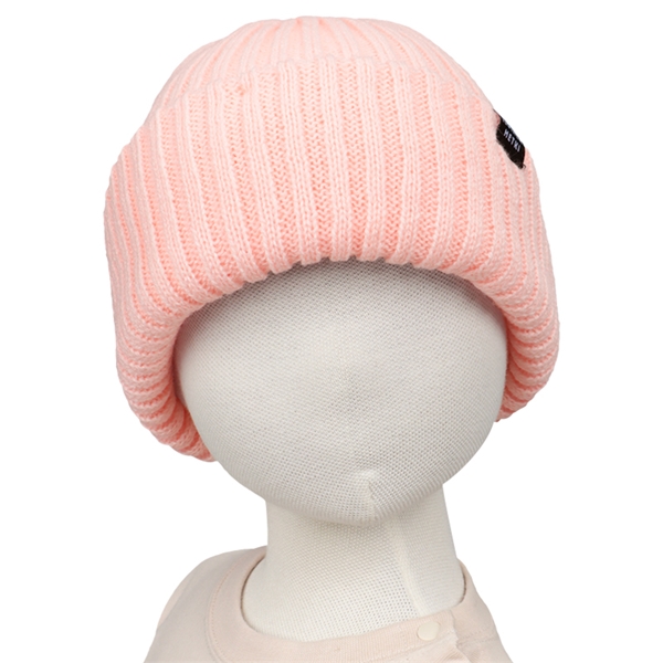 【SALE】[48~54cm]ニット帽　ワンカラー　ピンク ピンク 48~50cm