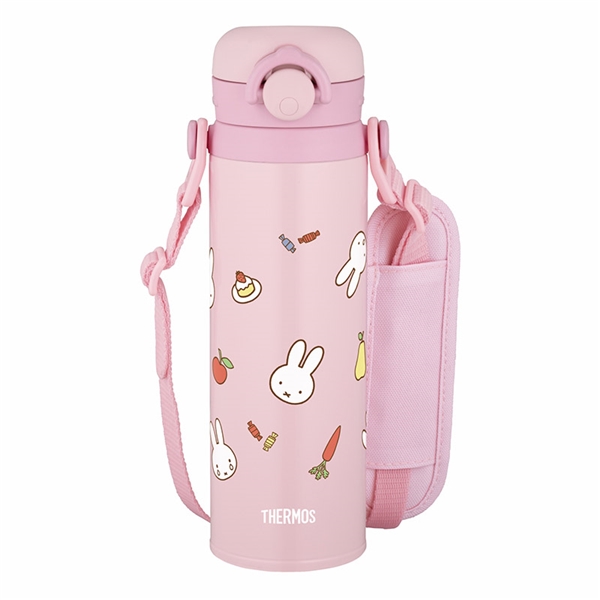 [500ml]真空断熱 キッズ ケータイマグ ミッフィー JPF-500B LP ピンク 500ml