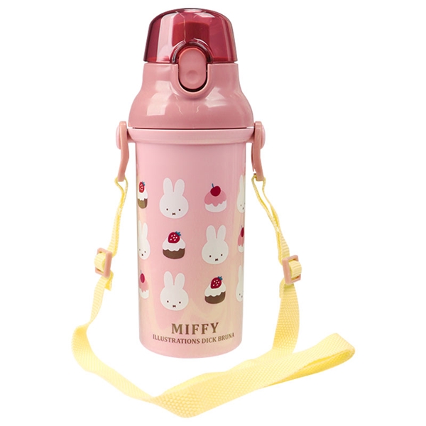 [480ml]ワンタッチボトル ミッフィー ピンク 480ml