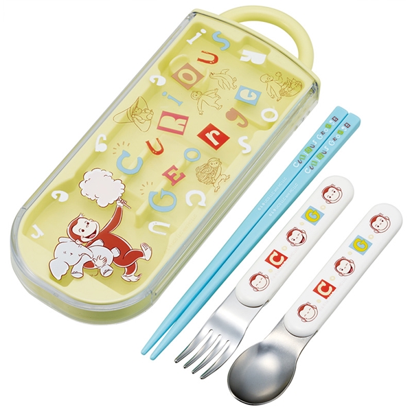 食洗機対応 スライド式 トリオセット おさるのジョージ アルファ