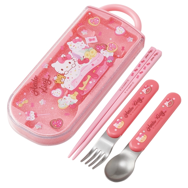 食洗機対応 スライド式トリオセット ハローキティ ファンシー