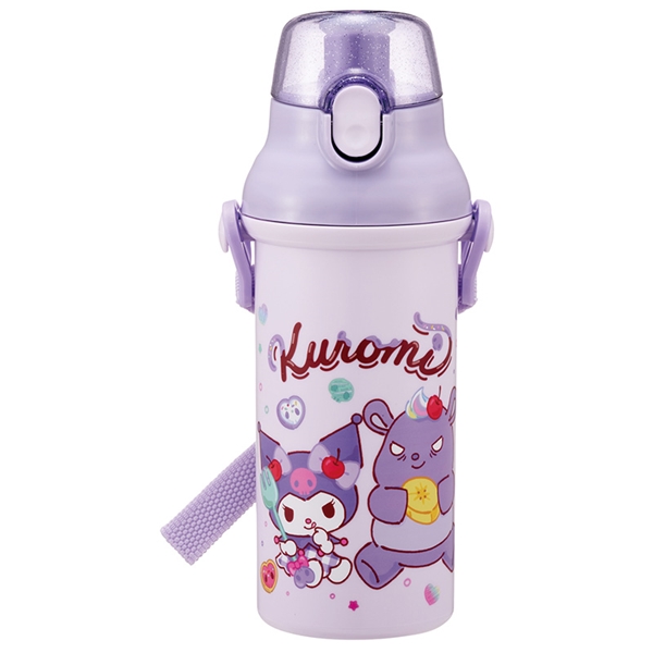 [480ml]直飲 プラ ワンタッチボトル クロミ ファンシー 480ml