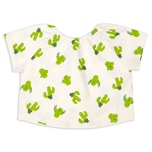 前後どちらでもOKTシャツ グリーン グリーン 60~70cm