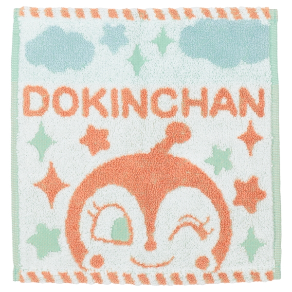 ミニタオル　ふんわりドキンちゃん
