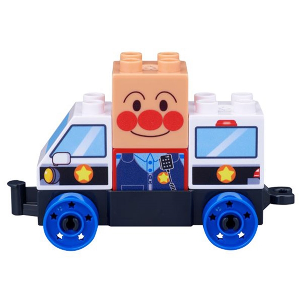 つながる!ひろがる!のりものブロック アンパンマンとパトロールカー