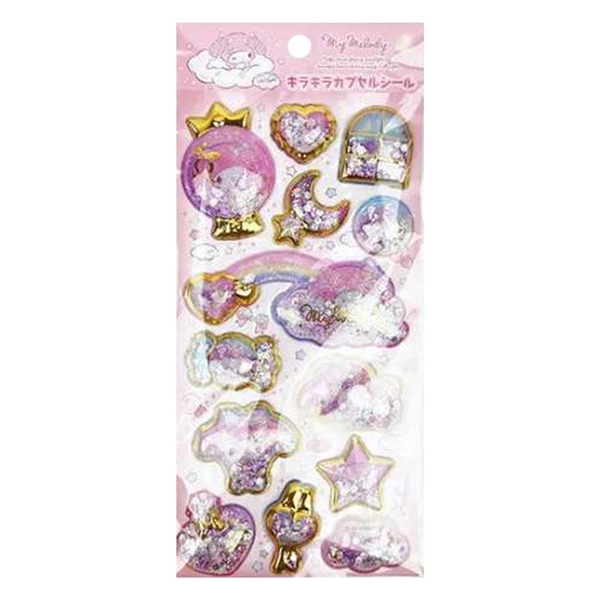 【通販限定】キラキラカプセルシール マイメロディ