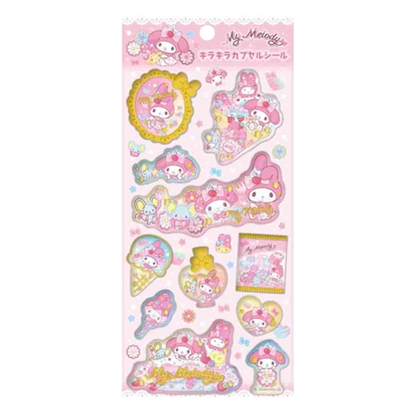 【通販限定】キラキラカプセルシール2 マイメロディ