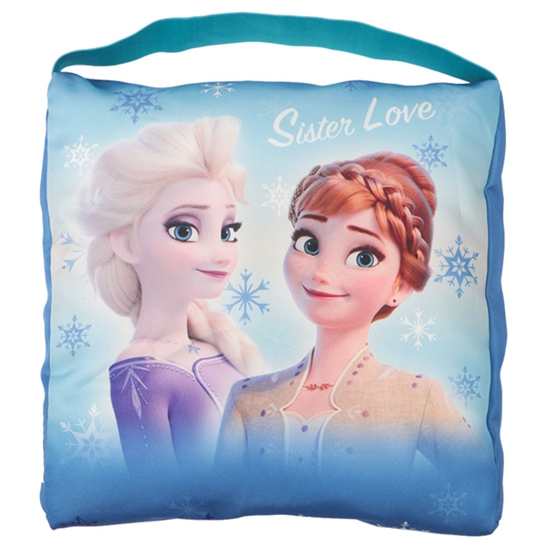 スクールクッション　アナ雪ドリームシスターズ