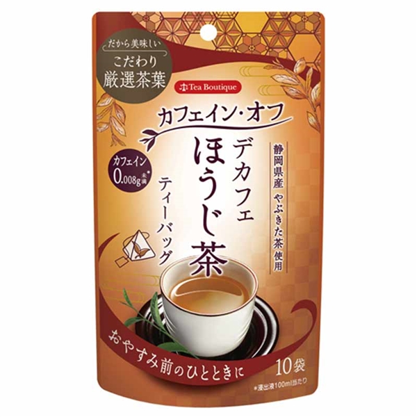 ティーブティック デカフェ ほうじ茶