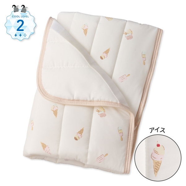 [レギュラーサイズ]ひんやり敷きパッド 強冷感 アイス アイボリー レギュラー
