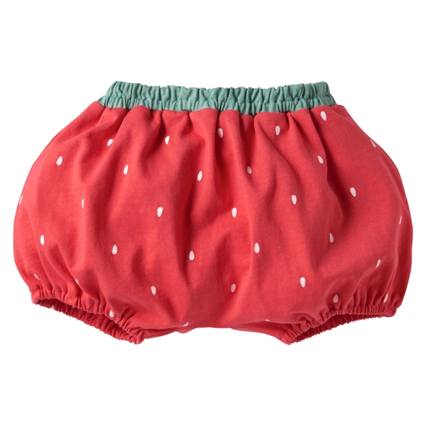 前後どちらでもＯＫパンツ　レッド レッド 80cm