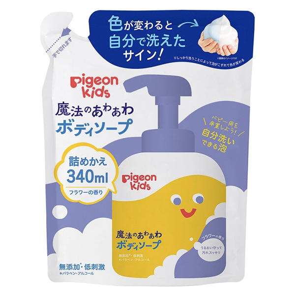 魔法の あわあわ ボディソープ 詰めかえ用 340ml