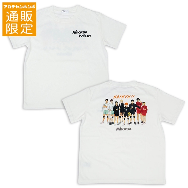 【SALE】【通販限定】[ジュニア]立ち絵柄Ｔシャツ　ＭＩＫＡＳＡ×ハイキュー　オフホワイト オフホワイト 130cm