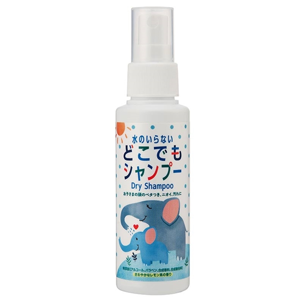 水のいらない どこでも シャンプー