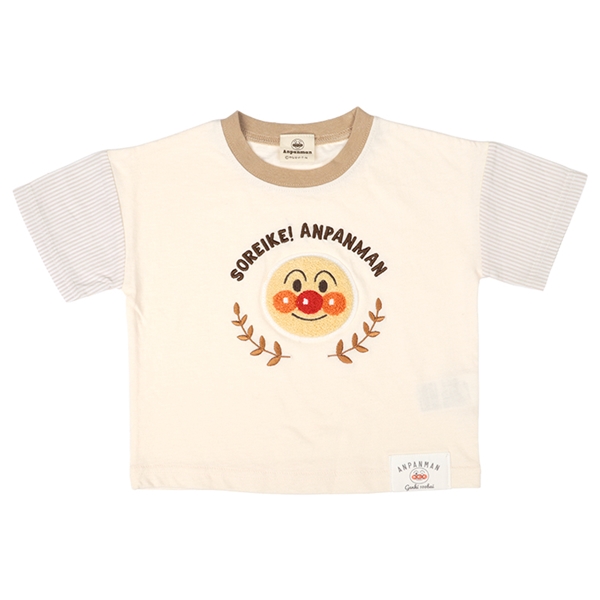 [ベビー]半袖Ｔシャツ　サガラ　アンパンマン　アイボリー アイボリー 80cm