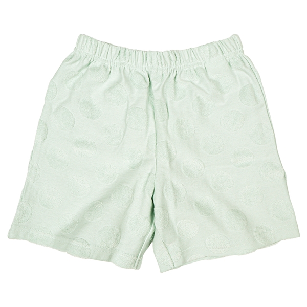 【SALE】[キッズ]ショートパンツ　パイルジャガード　ペパーミント ペパーミント 100cm
