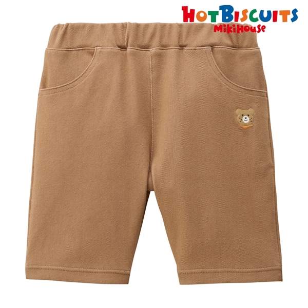 [キッズ] ハーフパンツ ベージュ[ミキハウス　ホットビスケッツ] ベージュ 100cm