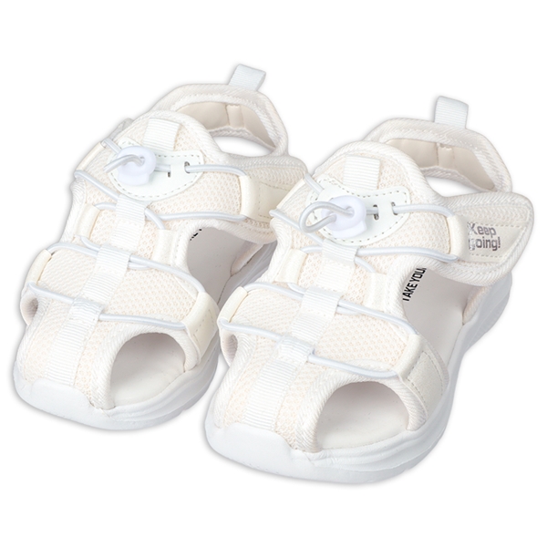 【SALE】[14.0~17.0cm]スポーツサンダル　ホワイト ホワイト 14.0cm