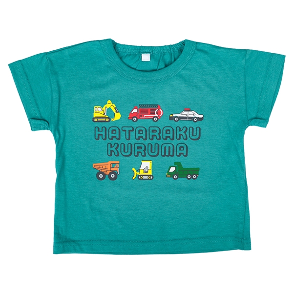 [ベビー]半袖TシャツBOY　グリーン グリーン 80cm