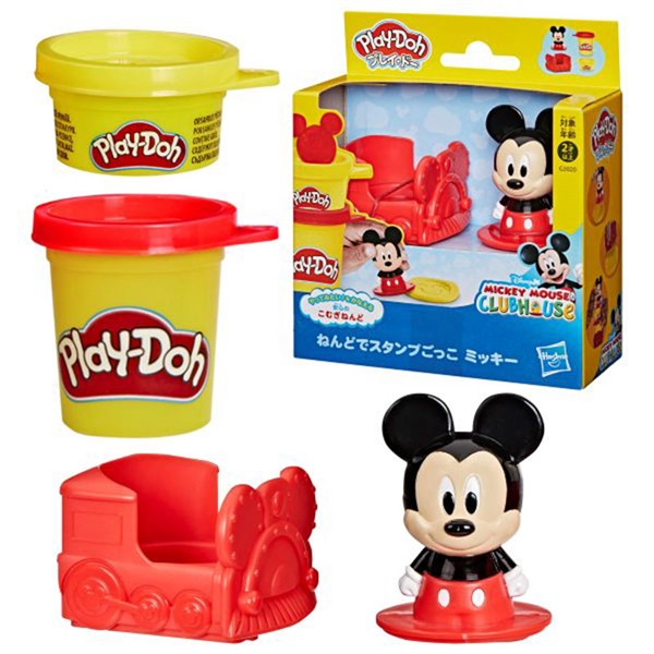 プレイ・ドー ねんどでスタンプごっこ ミッキー