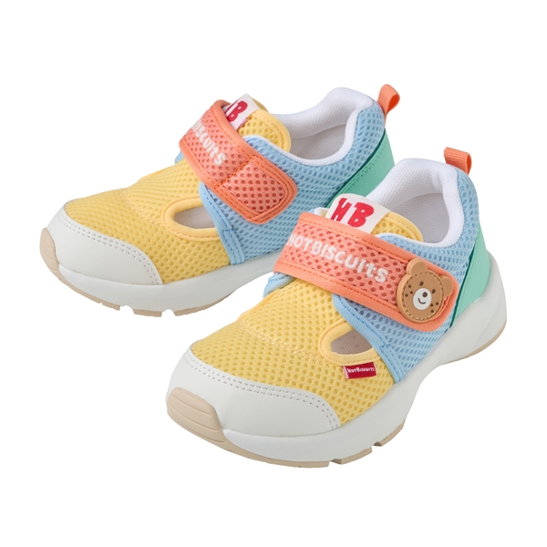 [16.0～18.0cm] キッズシューズ イエロー[ミキハウス　ホットビスケッツ] イエロー 16.0cm