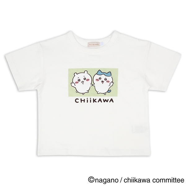 【アニメちいかわ】[キッズ]ちいかわ　半袖Tシャツ　オフホワイト オフホワイト 110cm