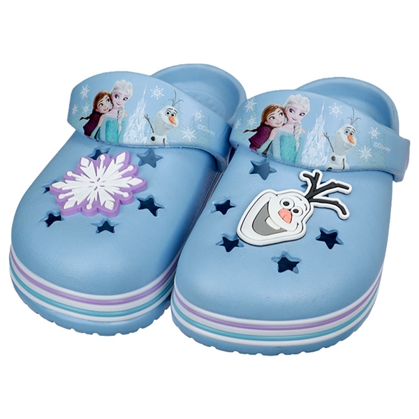 [15.0~19.0cm]ＥＶＡサンダル　アナ雪　サックス サックス 17.0cm