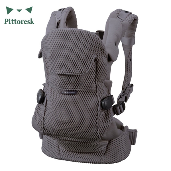 【5/29発売】BABY CARRIER ON  Pittoresk（ピトレスク） ダークグレー 抱っこ紐 チャコールグレー
