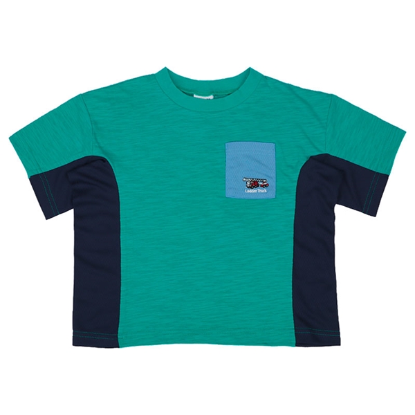 【SALE】[キッズ]INFILM　半袖Tシャツ　メッシュ　グリーン グリーン 100cm