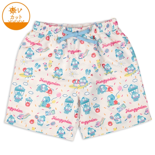 [キッズ]ハンギョドン　サーフパンツ クリーム 100cm