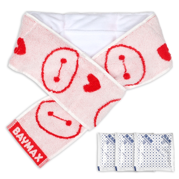 保冷剤付きタオル　ベイマックスひえひえサマー