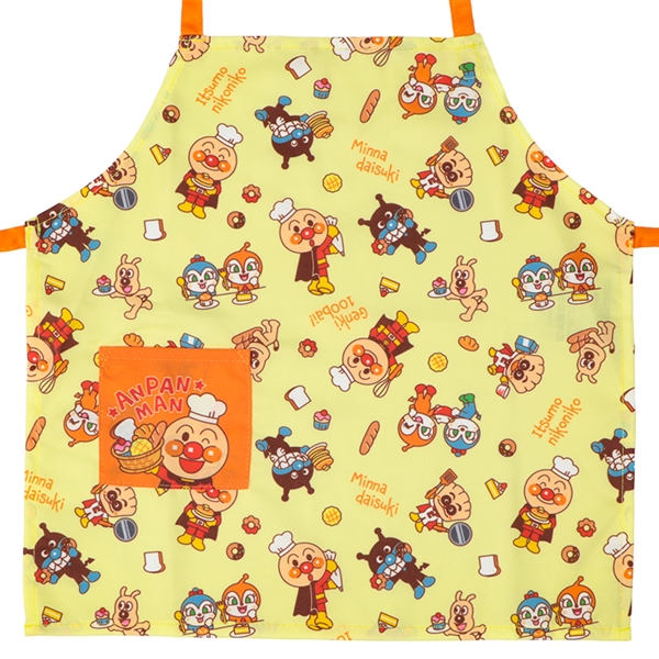 エプロン アンパンマン 総柄 100cm 100cm