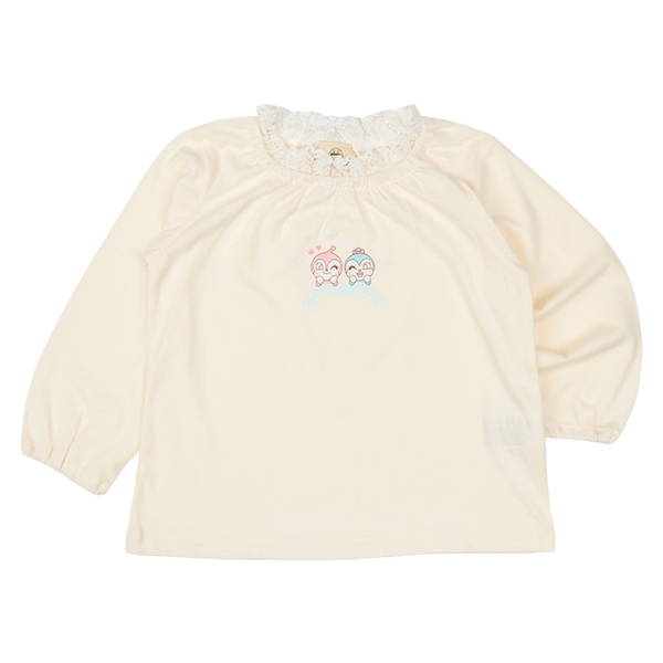 [ベビー]長袖Ｔシャツ　アンパンマン　アイボリー アイボリー 80cm