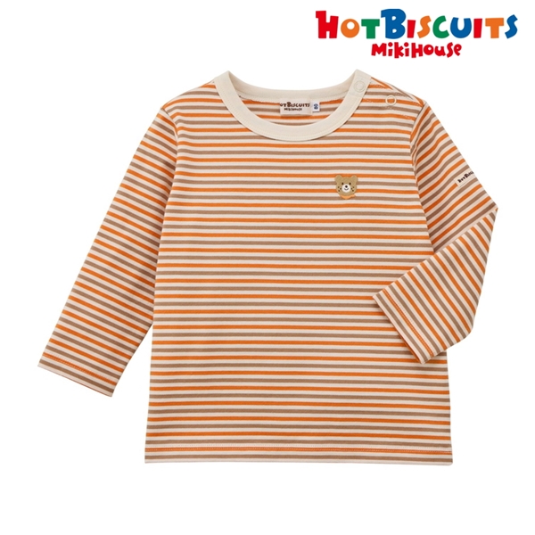 [ベビー] Ｔシャツ オレンジ[ミキハウス　ホットビスケッツ] オレンジ 70cm