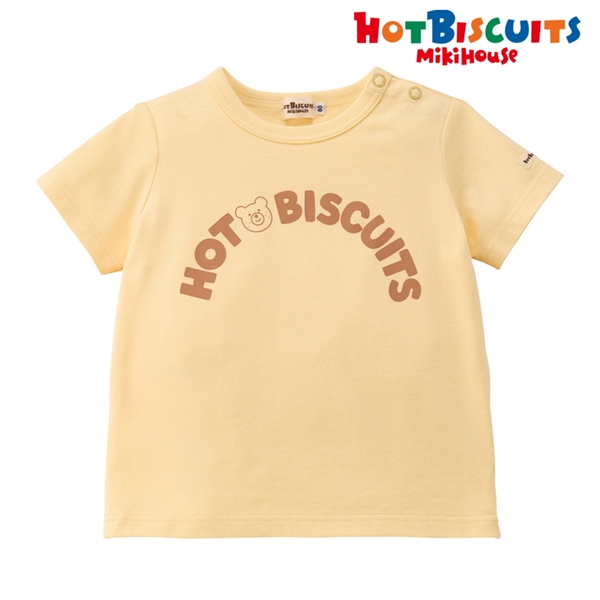 [ベビー] Ｔシャツ イエロー[ミキハウス　ホットビスケッツ] イエロー 80cm