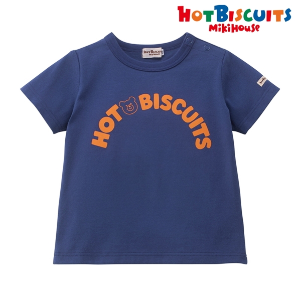 [ベビー] Ｔシャツ ネイビー[ミキハウス　ホットビスケッツ] ネイビー 80cm