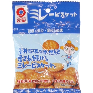 吊り下げ菓子 ミレービスケット 塩味 4連